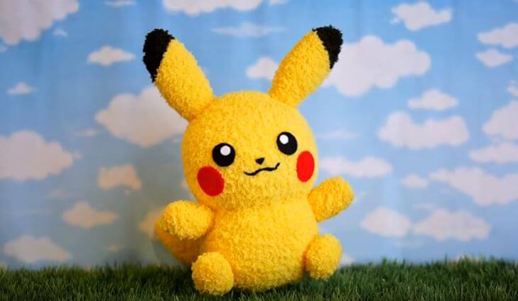 DIY Pikachu Sock Plushie