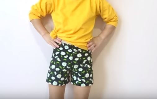 How to sew a pair of shorts